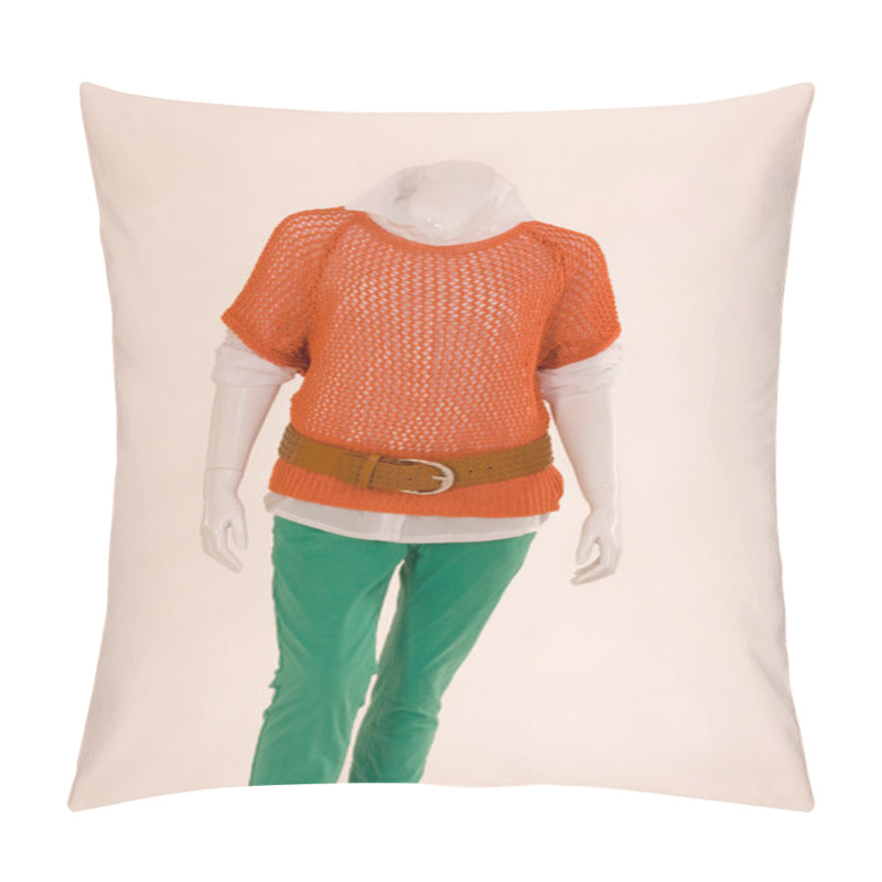 Personality  Dressed Mannequin Pillow Covers