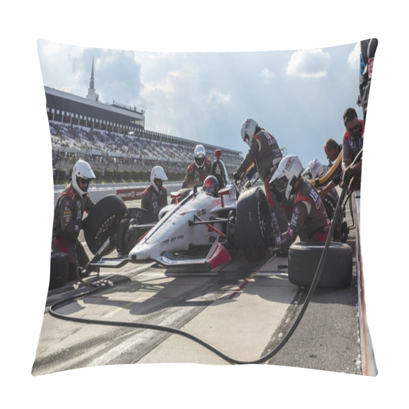 Personality  IndyCar: August 18 ABC Supply 500 Pillow Covers