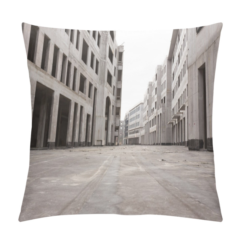 Personality  An Unfinished Residential Complex Pillow Covers