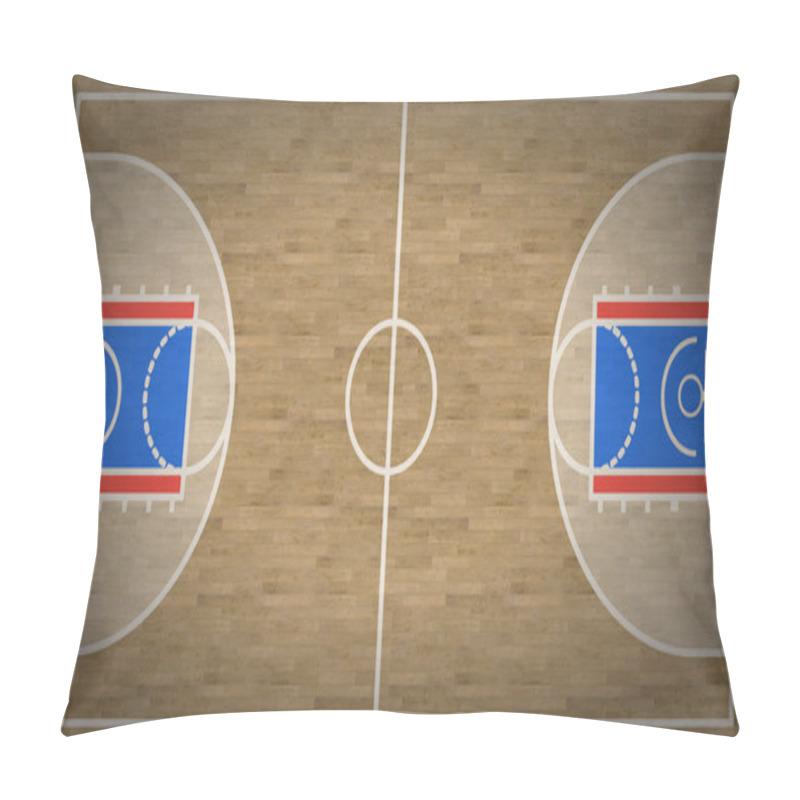 Personality  Basketball Court Pillow Covers