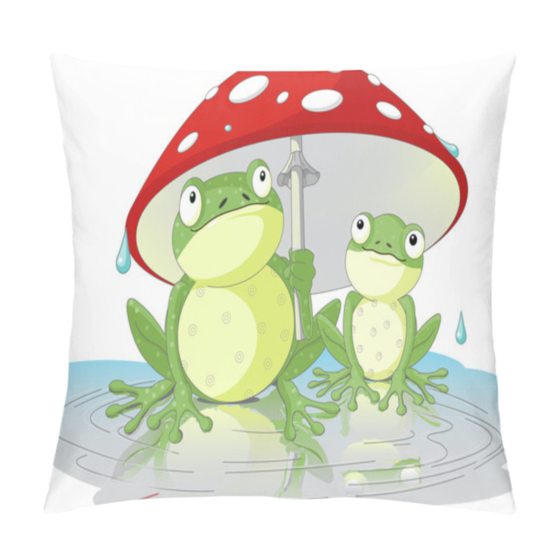 Personality  Frogs Pillow Covers