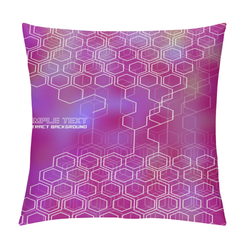 Personality  Modern Hexagons Background Pillow Covers