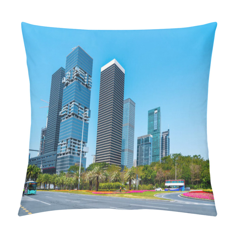 Personality  Urban Roads And Skyline Pillow Covers