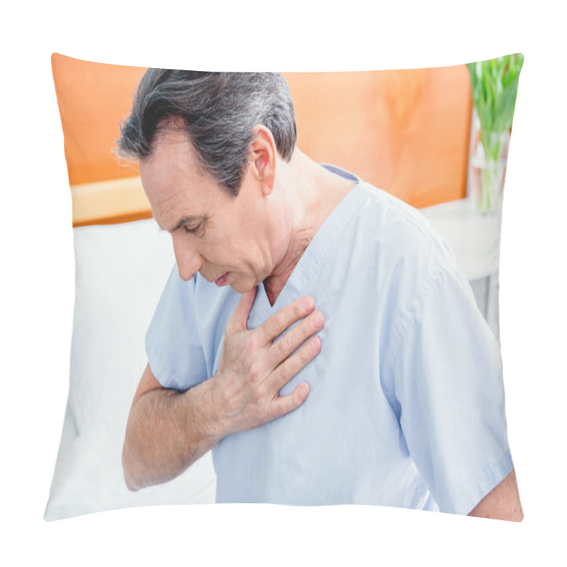 Personality  Patient With Chest Pain  Pillow Covers