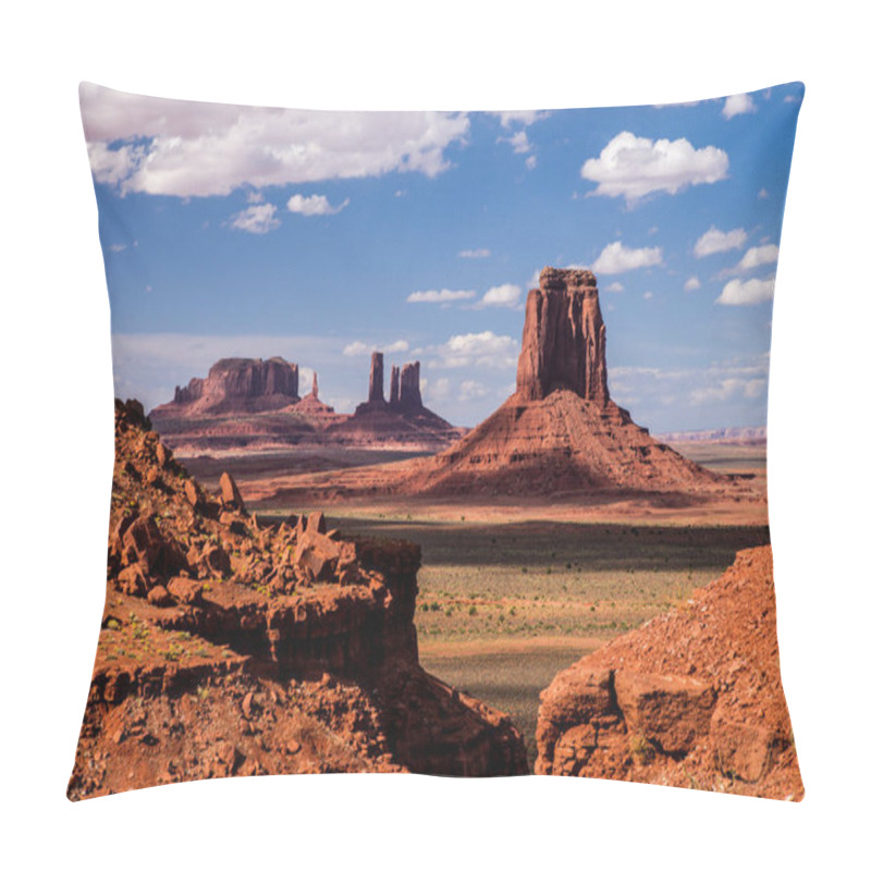 Personality  Monument Valley Iconic  Landscape Pillow Covers