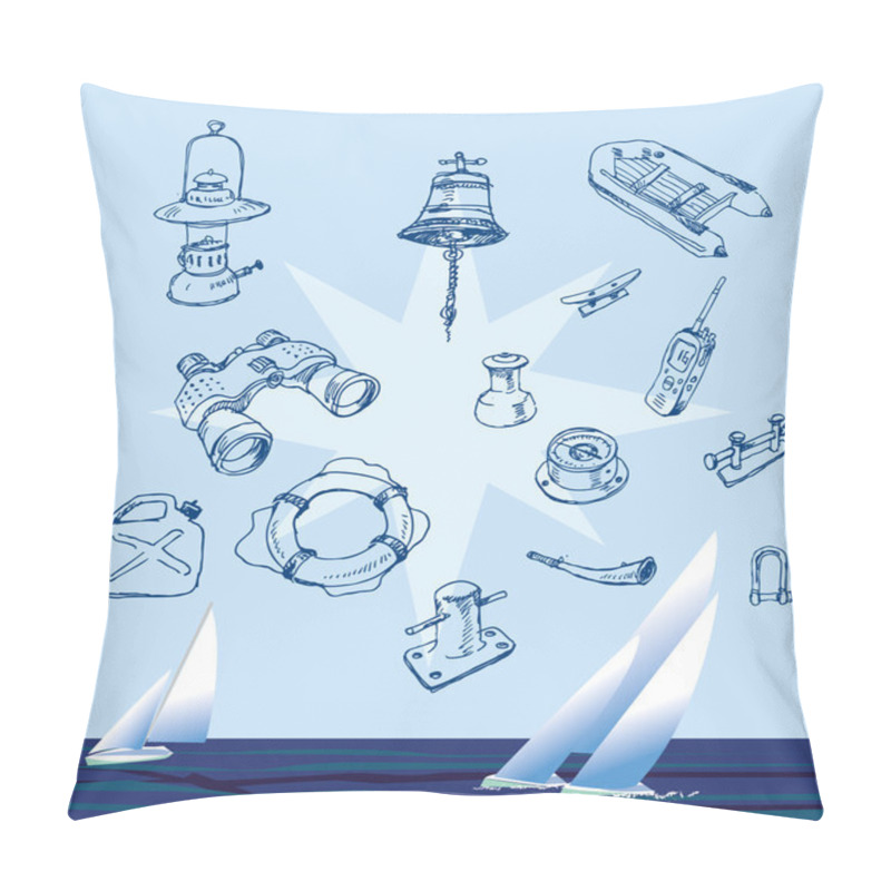 Personality  Boat Equipment Pillow Covers