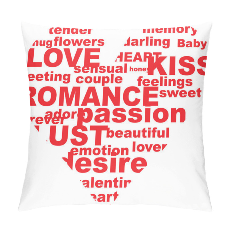 Personality  Lovers Heart Pillow Covers