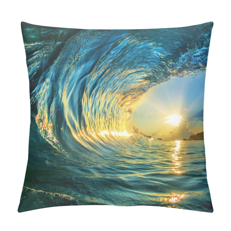 Personality  Beautiful Ocean Surfing Wave Pillow Covers