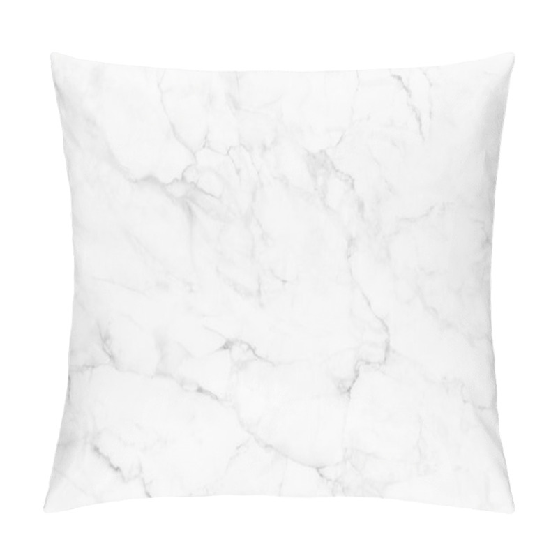 Personality  White Marble Texture, Detailed Structure Of Marble In Natural Patterned For Design. Pillow Covers