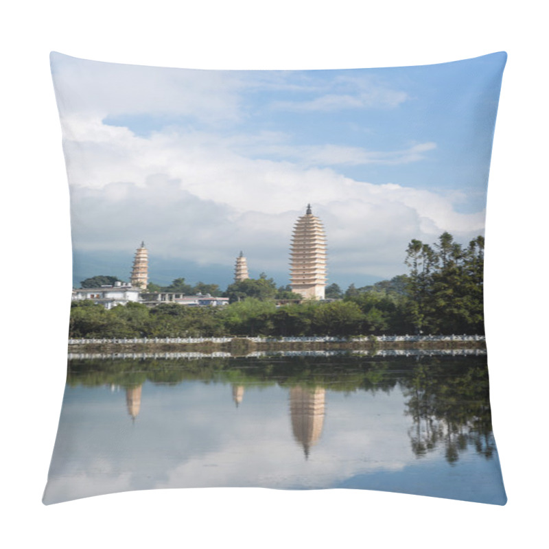 Personality  Dali White Pagodas Pillow Covers