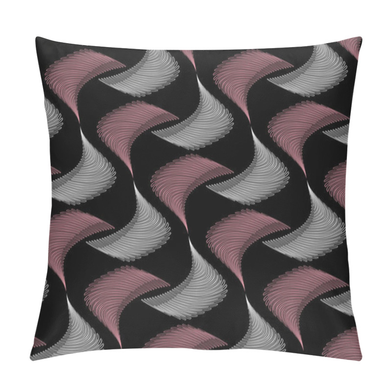 Personality  Vector Seamless Pattern. Pillow Covers