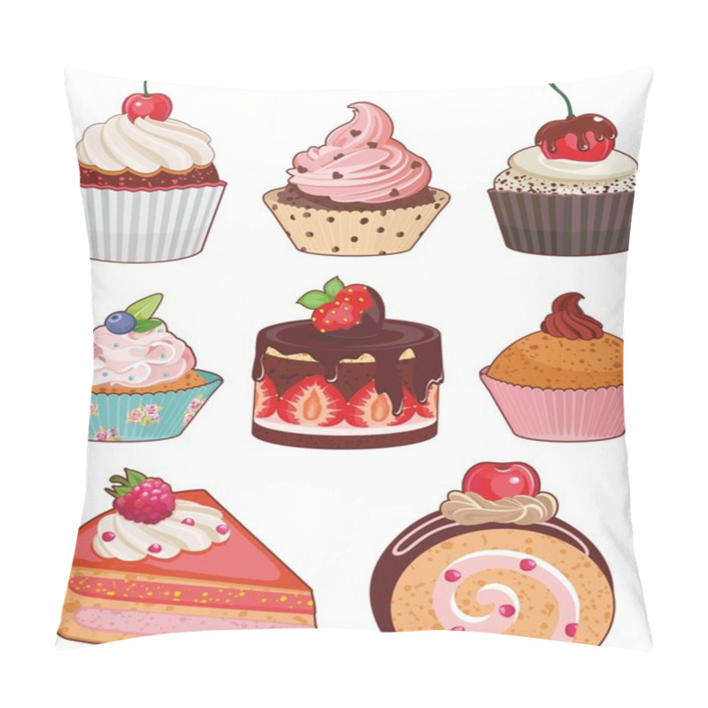 Personality  Cake Set Pillow Covers