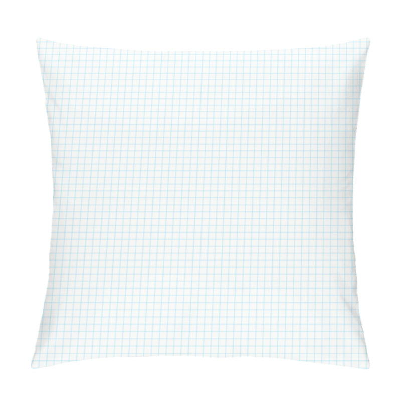 Personality  White Squared Paper Seamless Sheet Texture, Background Pillow Covers