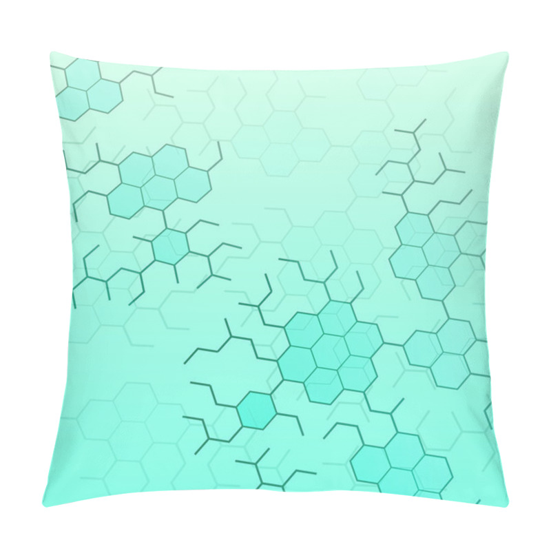 Personality  Structural Chemical Formulas Of Basic Neurotransmitters, 2d Vector, Eps 8 Pillow Covers