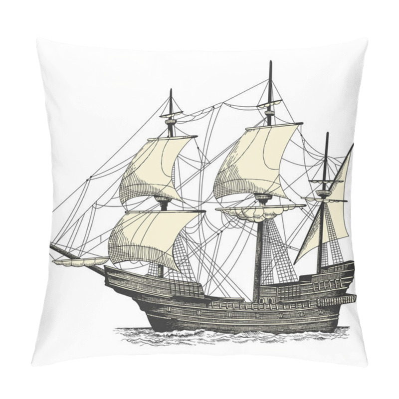 Personality  Pirates Ship Pillow Covers