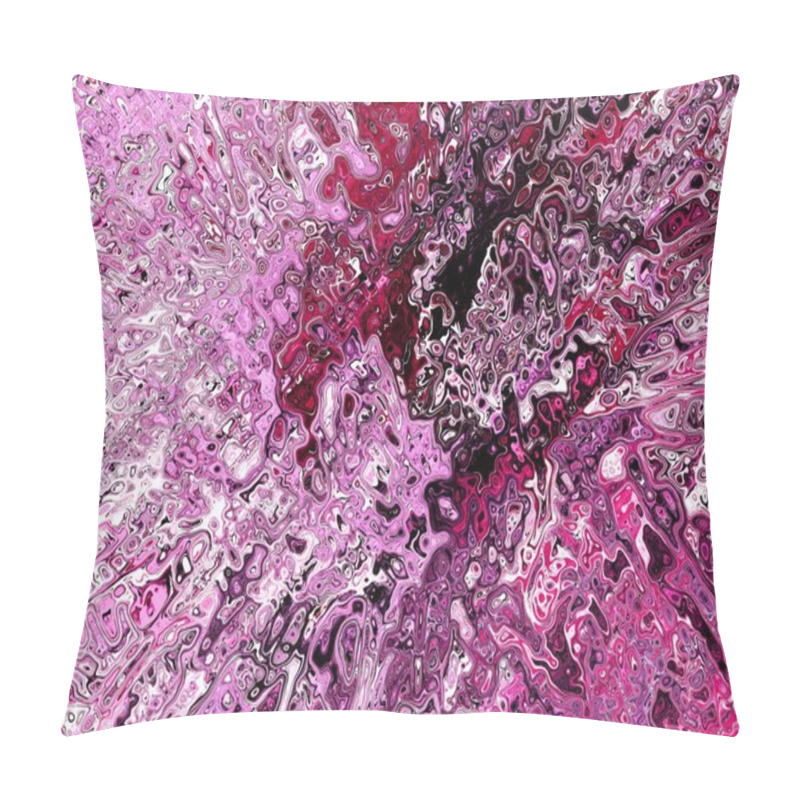 Personality  Bright Abstract Fluid Background Pillow Covers