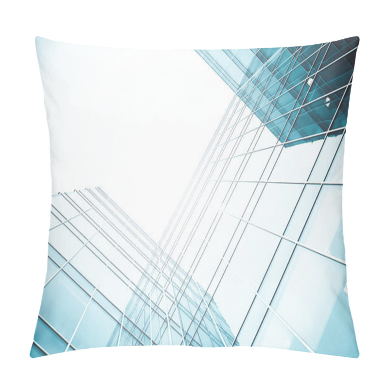 Personality  Glass Skyscrapers At Night Pillow Covers