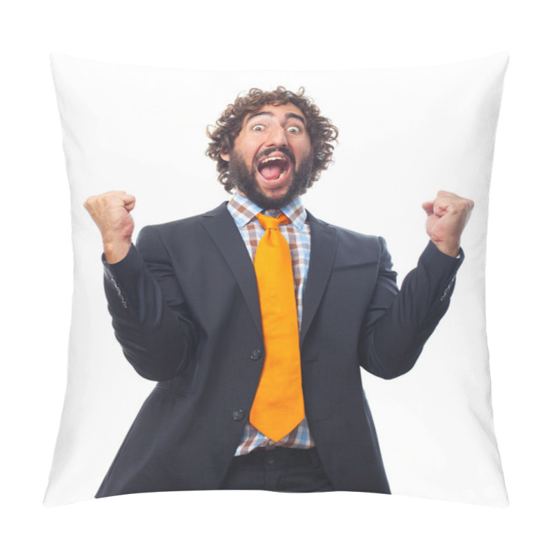 Personality  Young Crazy Man Pillow Covers