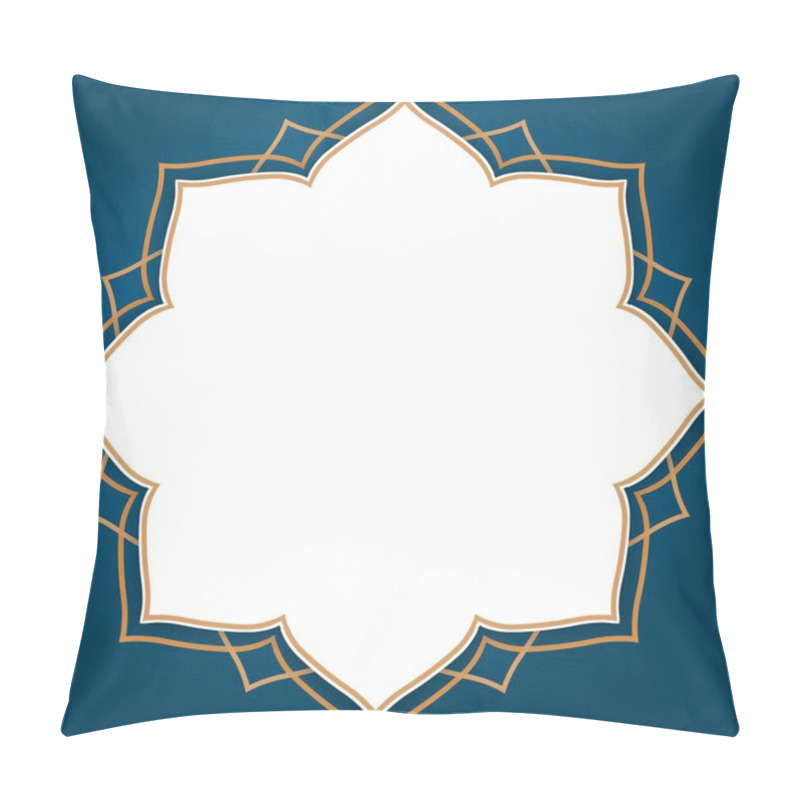 Personality  Islamic Seamless Background With Frame Ramadan Kareem Pillow Covers