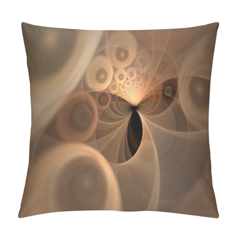 Personality  Fractal Circles Pillow Covers