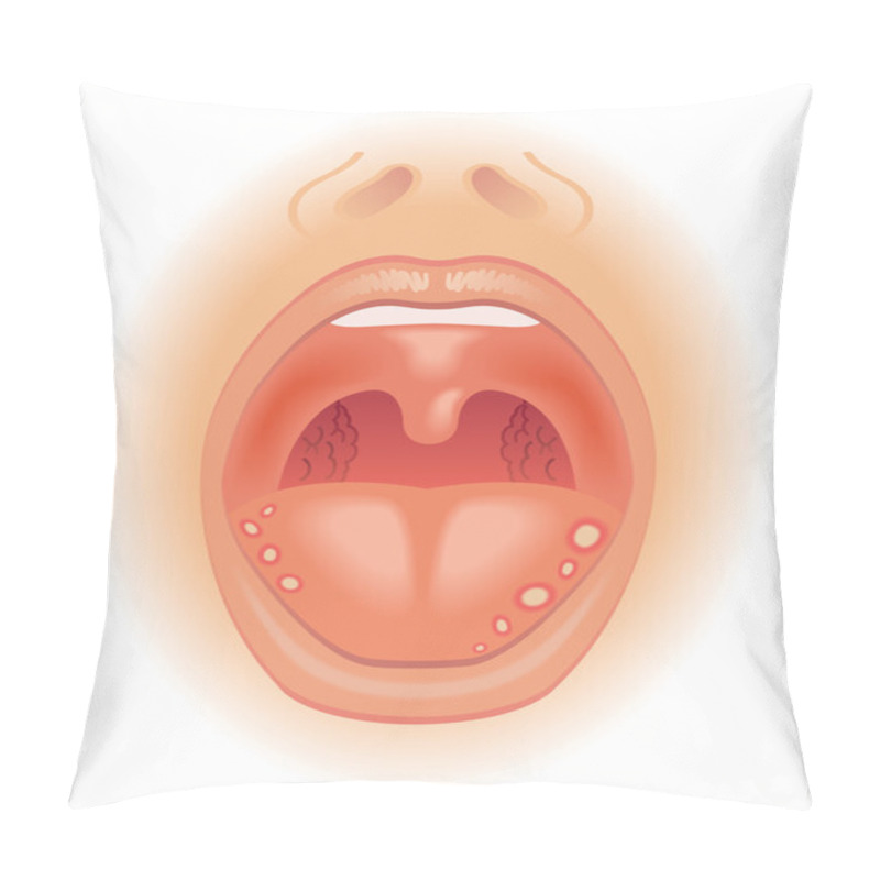 Personality  Tongue Sores Scheme Pillow Covers