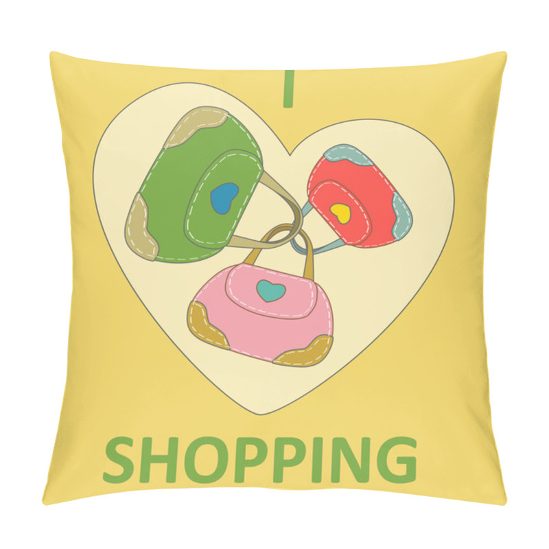 Personality  The Heart Is Made Of Fashion Female Bags Pillow Covers