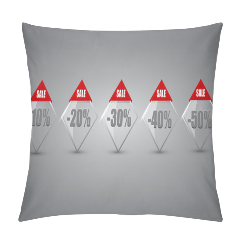 Personality  Set Of Sale Labels Pillow Covers