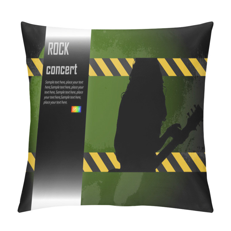 Personality  Music Poster Pillow Covers