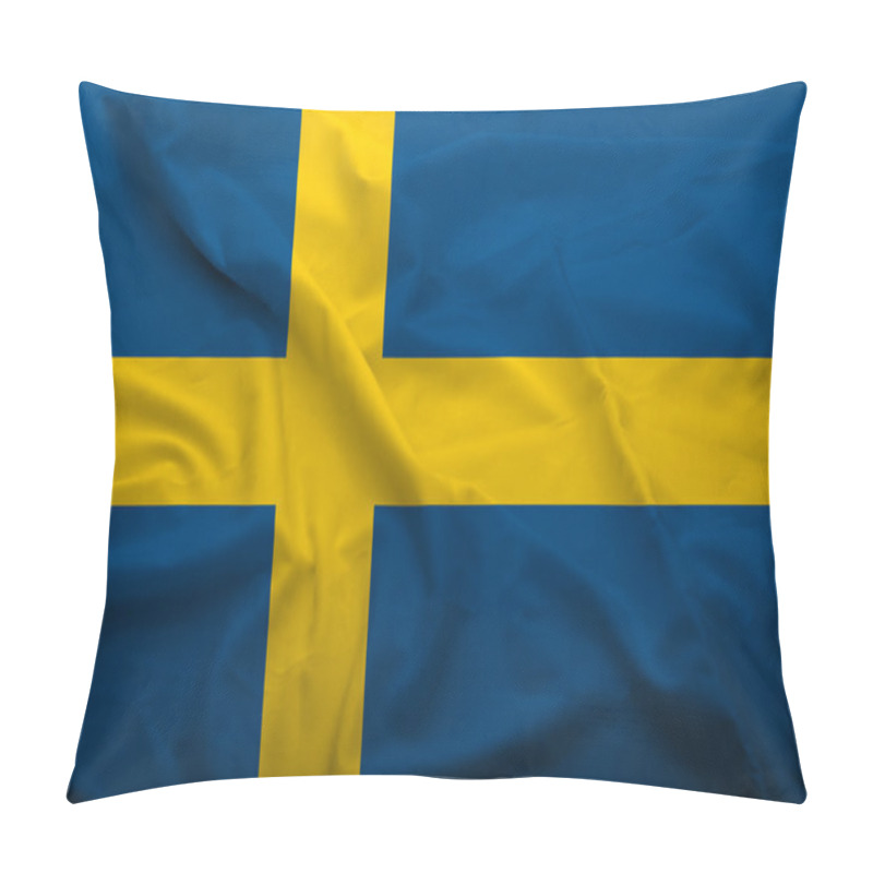 Personality  Sweden Flag Pillow Covers