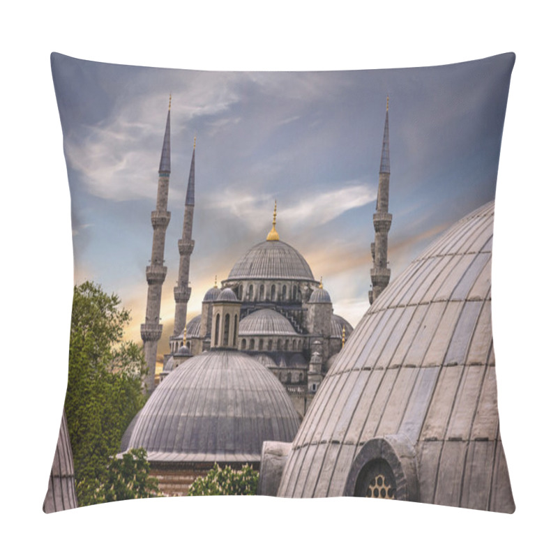 Personality  Blue Mosque Sultanahmet, Istanbul, Turkey Pillow Covers