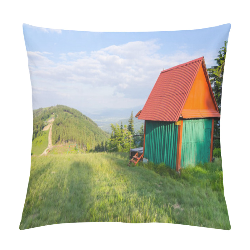 Personality  Ski Lift On Klimczok Mountain Pillow Covers