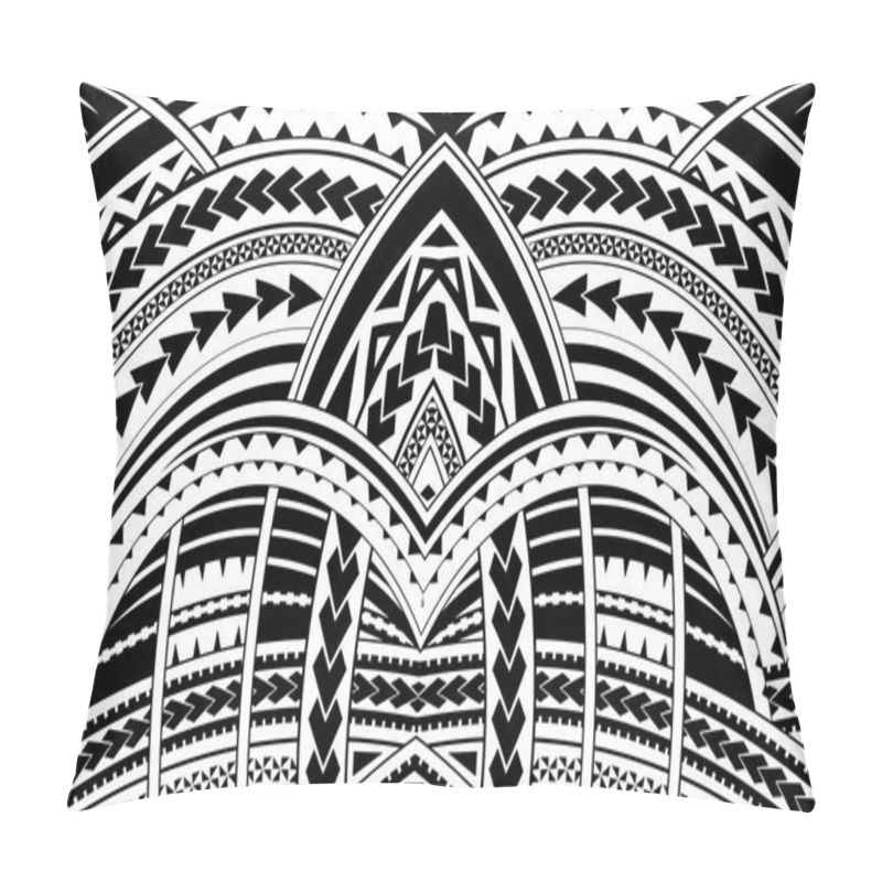 Personality  Samoa Style Ornament. Pillow Covers