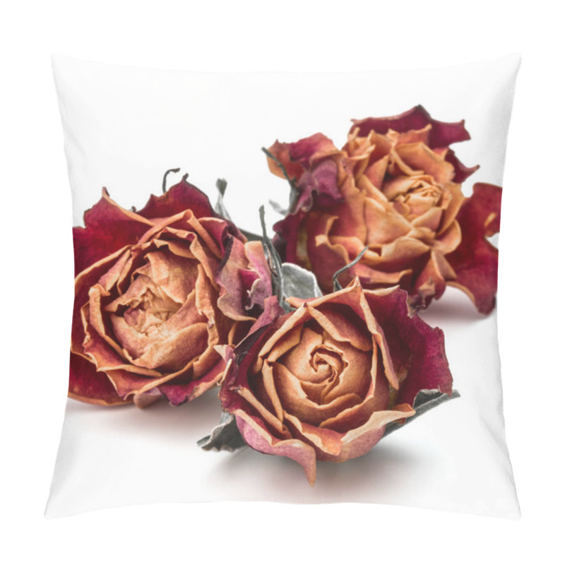 Personality  Dried Rose Flowers Pillow Covers