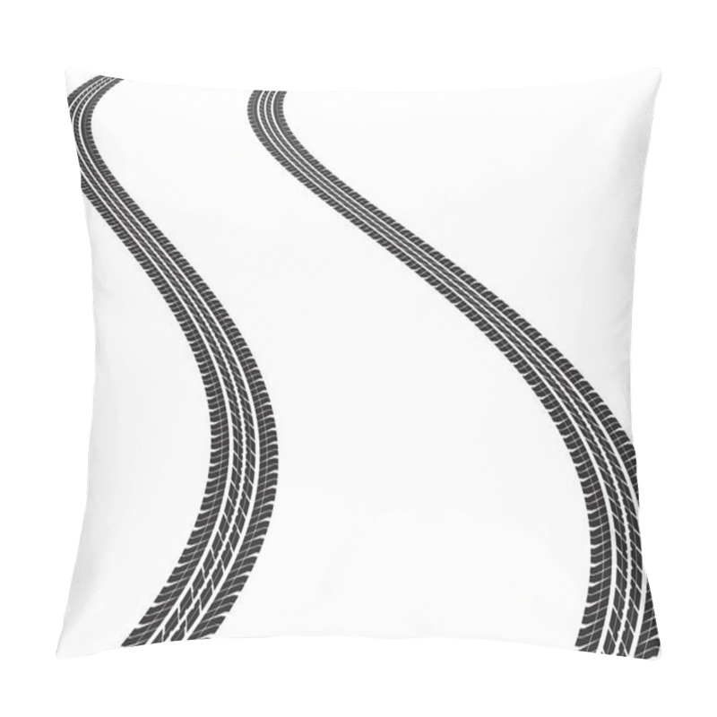 Personality  Tire Tracks Pillow Covers