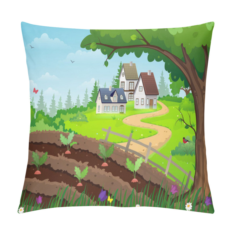 Personality  Farmhouse And Vegetable Garden Pillow Covers