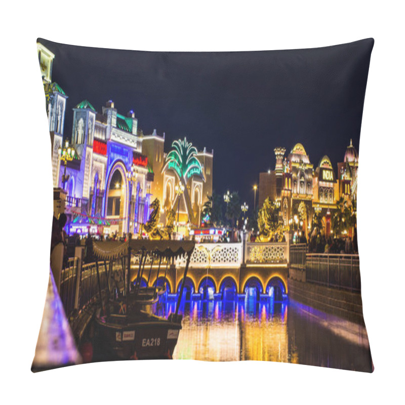 Personality  Global Village Dubai United Arab Emirates Pillow Covers