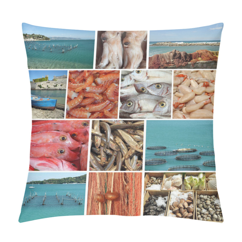 Personality  Fishing Collage  Pillow Covers