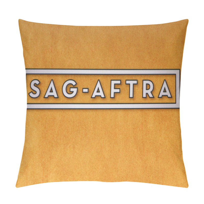 Personality  SAG-AFTRA Sign Pillow Covers