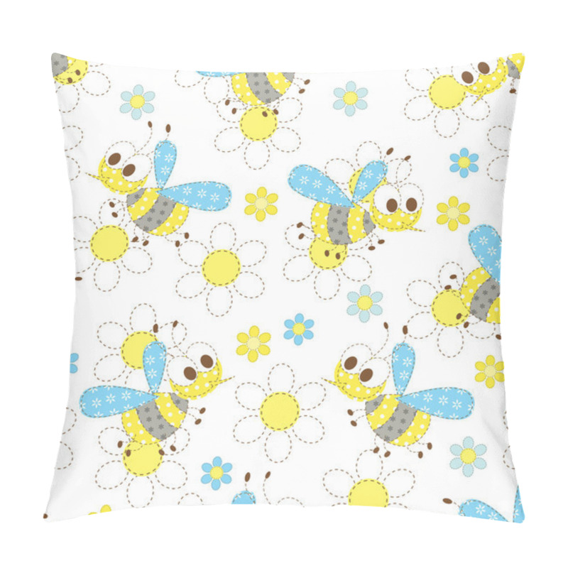 Personality  Bee Seamless Pillow Covers