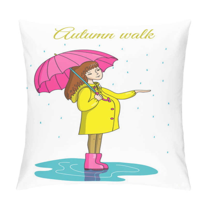 Personality  Walk In The Rain Pillow Covers