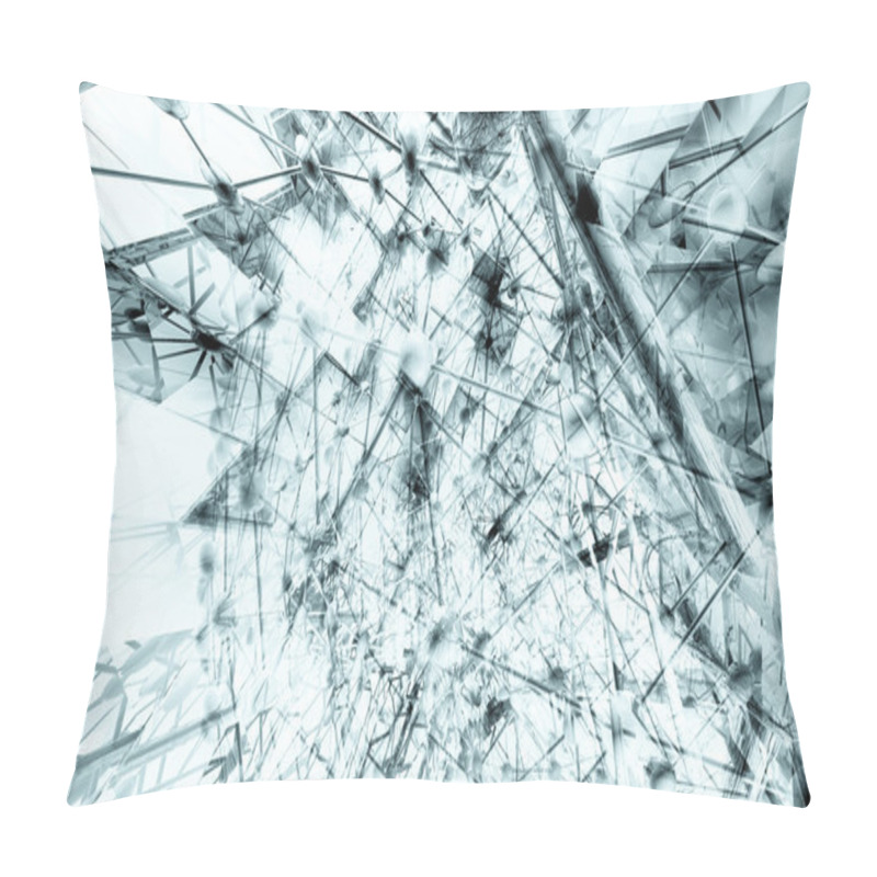 Personality  3D Futuristic Background Pillow Covers