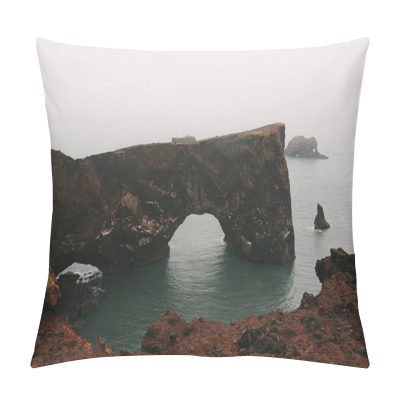 Personality  Cliffs In Ocean Pillow Covers