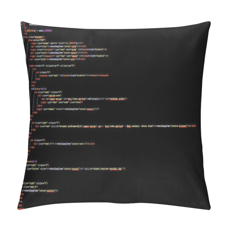 Personality  Programming Code Pillow Covers