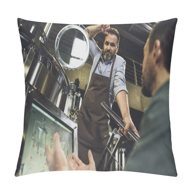 Personality  Brewers Working With Tanks  Pillow Covers