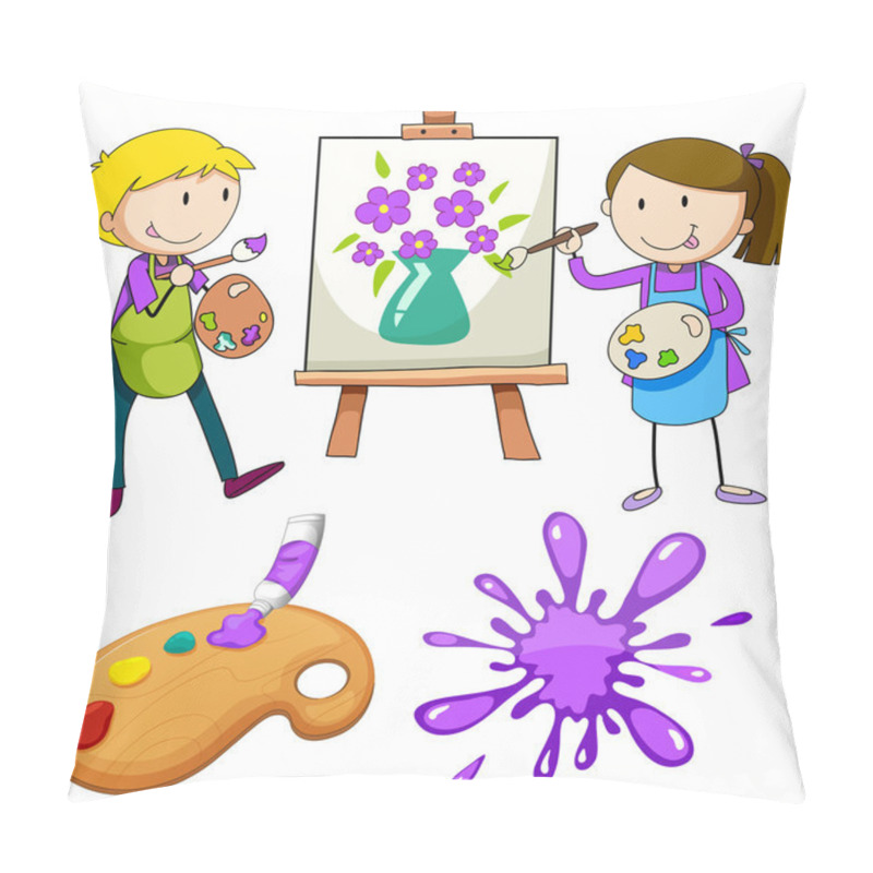 Personality  Painting Pillow Covers