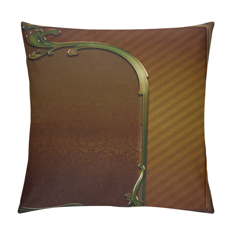 Personality  Art Nouveau Backgrounds And Frames Pillow Covers