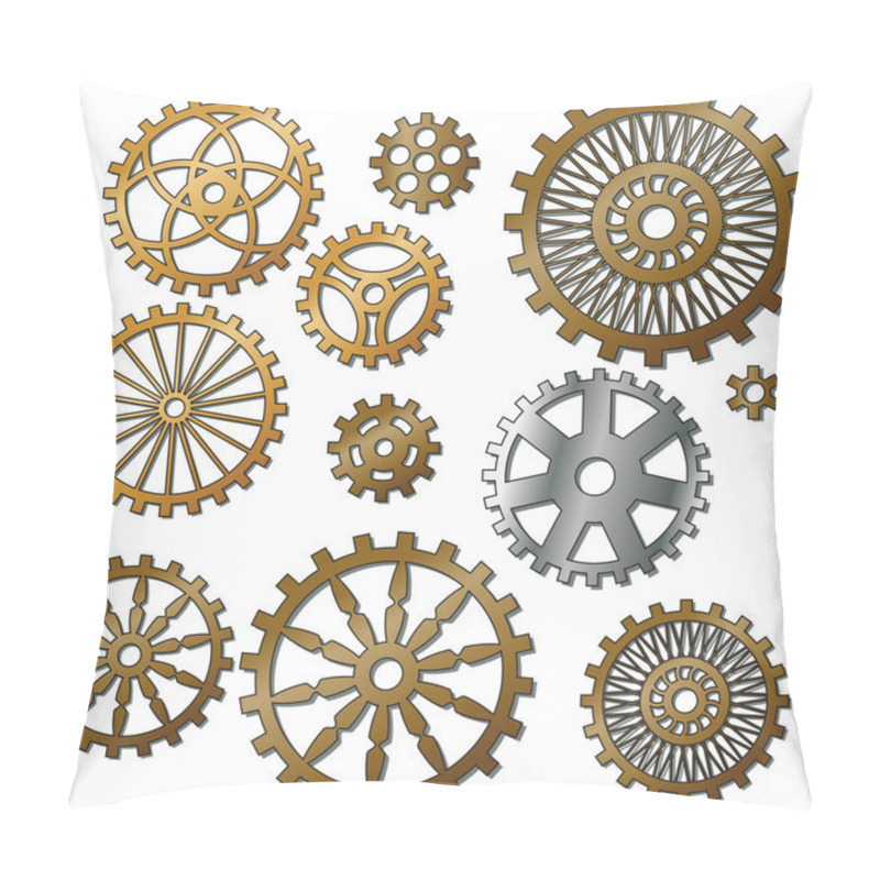 Personality  The Gears Pillow Covers