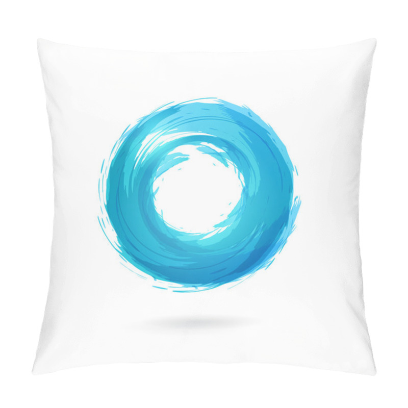 Personality  Business Abstract Circle Icon. Pillow Covers