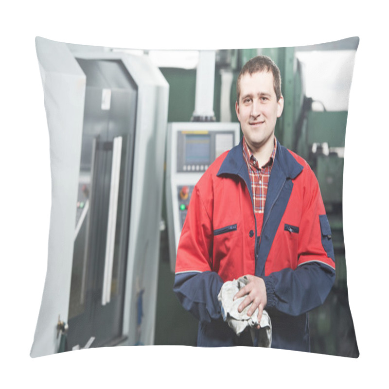 Personality  Worker At Tool Workshop Pillow Covers