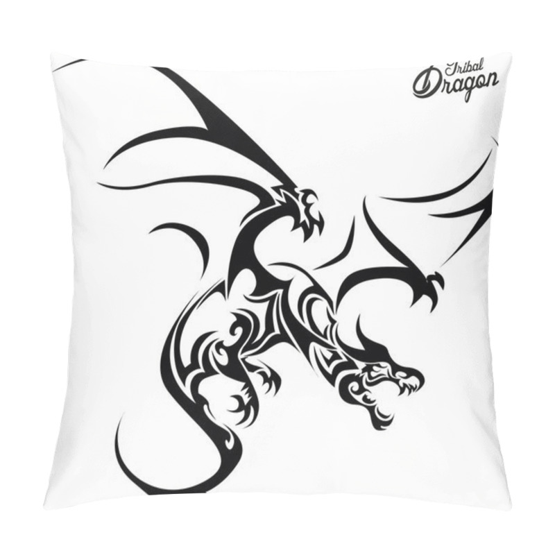 Personality  Tribal Dragon Pillow Covers